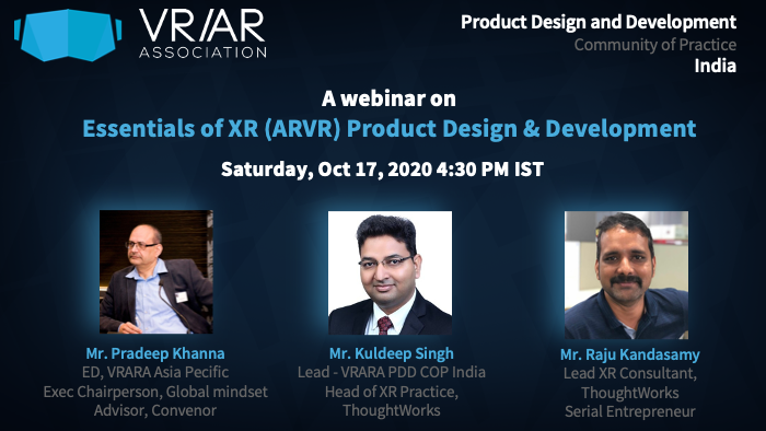 image from Webinar - Essentials of XR Product Design and Development